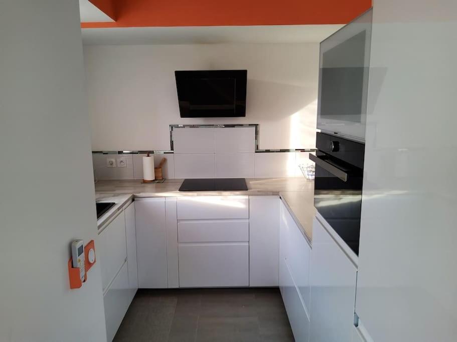 Magnifique Rooftop Duplex Climatise Familial, Aux Arceaux Montpellier Eksteriør billede