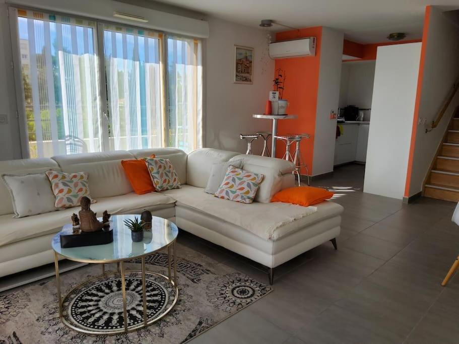 Magnifique Rooftop Duplex Climatise Familial, Aux Arceaux Montpellier Eksteriør billede